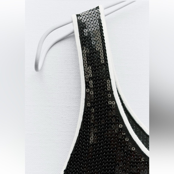 New ZARA Sequin Mini Dress - Picture 10 of 10